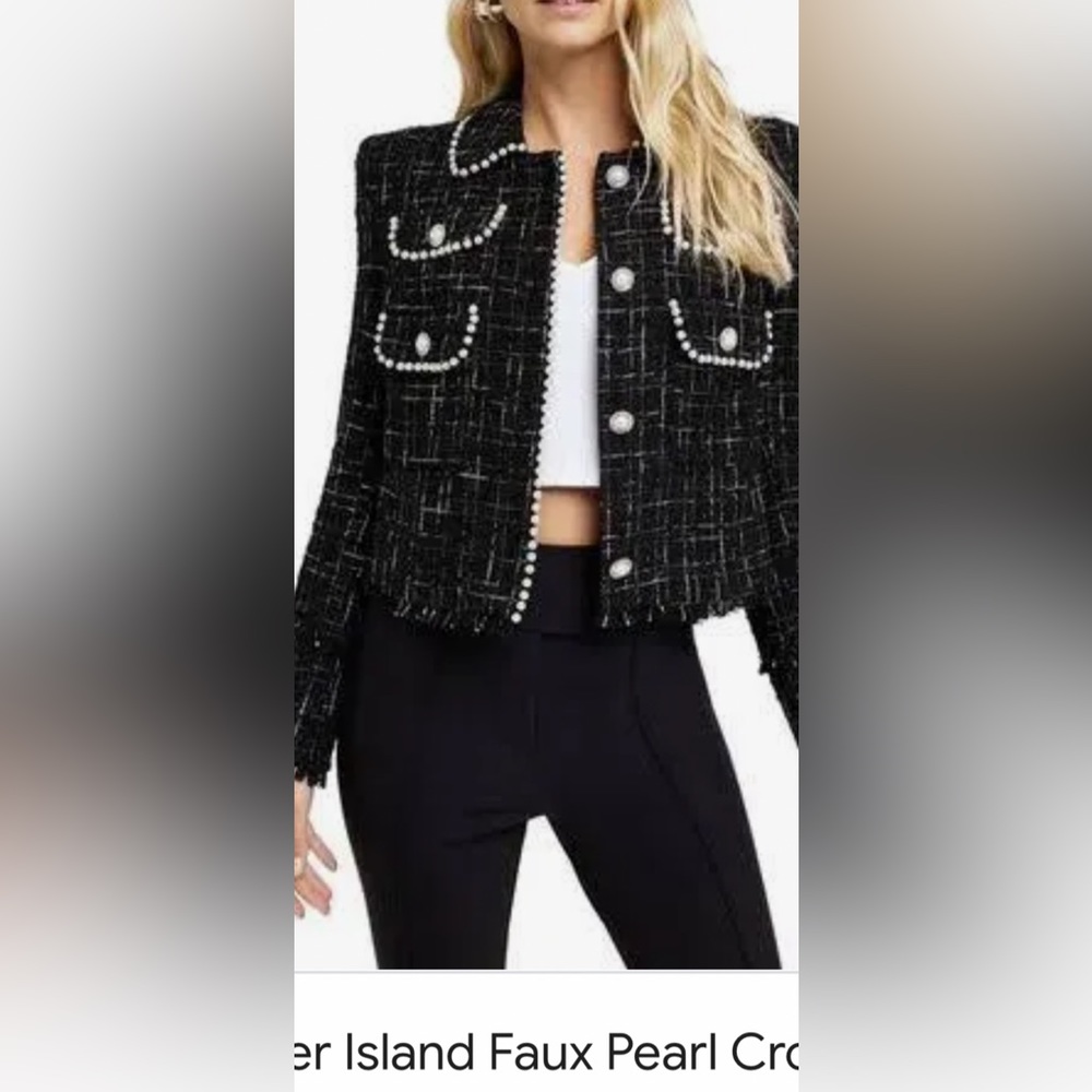 Black River Island Pearl Jacket